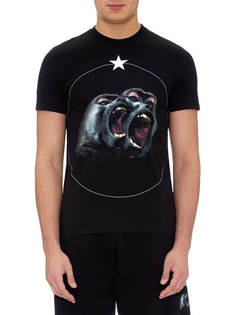 givenchy screaming monkey|Shirts .